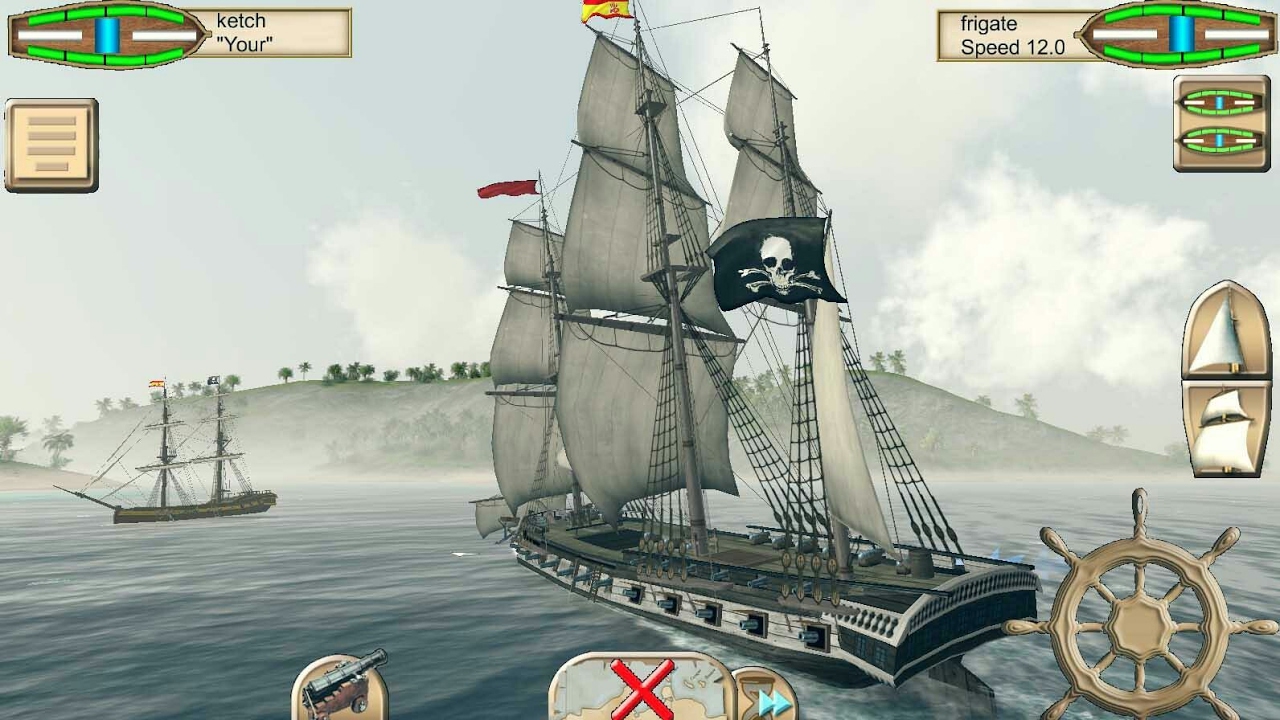 the pirate caribbean hunt map
